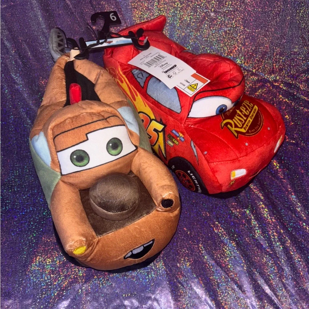 Disney Lightning McQueen & Mater Slippers